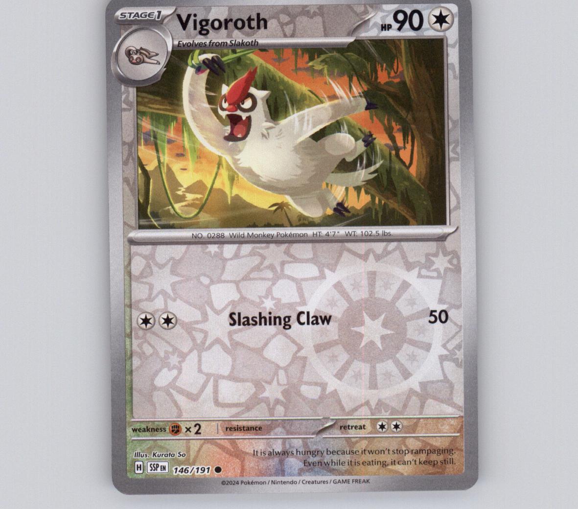 vigoroth pokemon card value Pokemon Black & White Dragons Exalted Uncommon Vigoroth #102